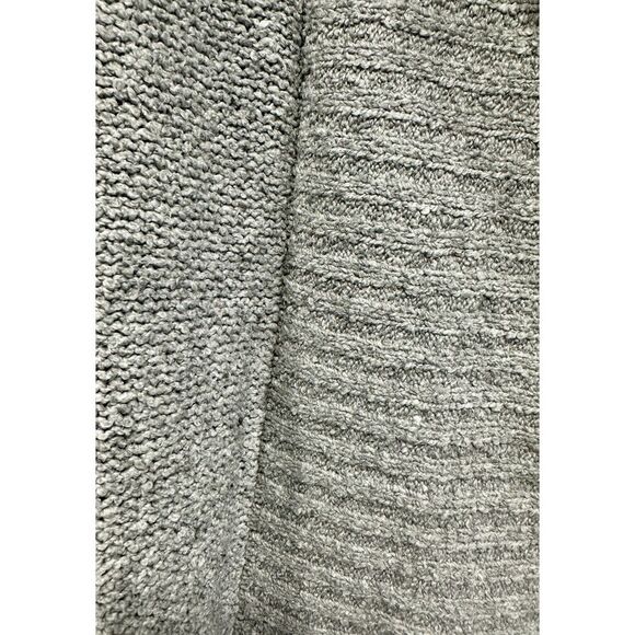 Loft Bundle: Striped V-Neck Sweater & Soft Grey Textured Vest - Small - Picture 9 of 10